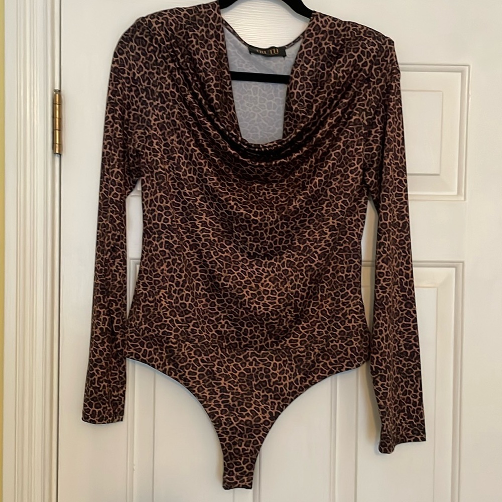 TRUTH Leopard Print Bodysuit